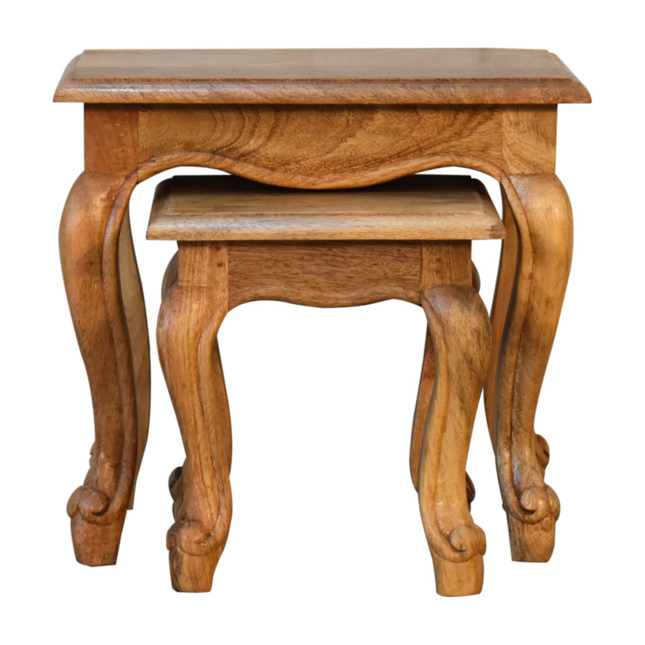 View Oakish French Style Stool Set information