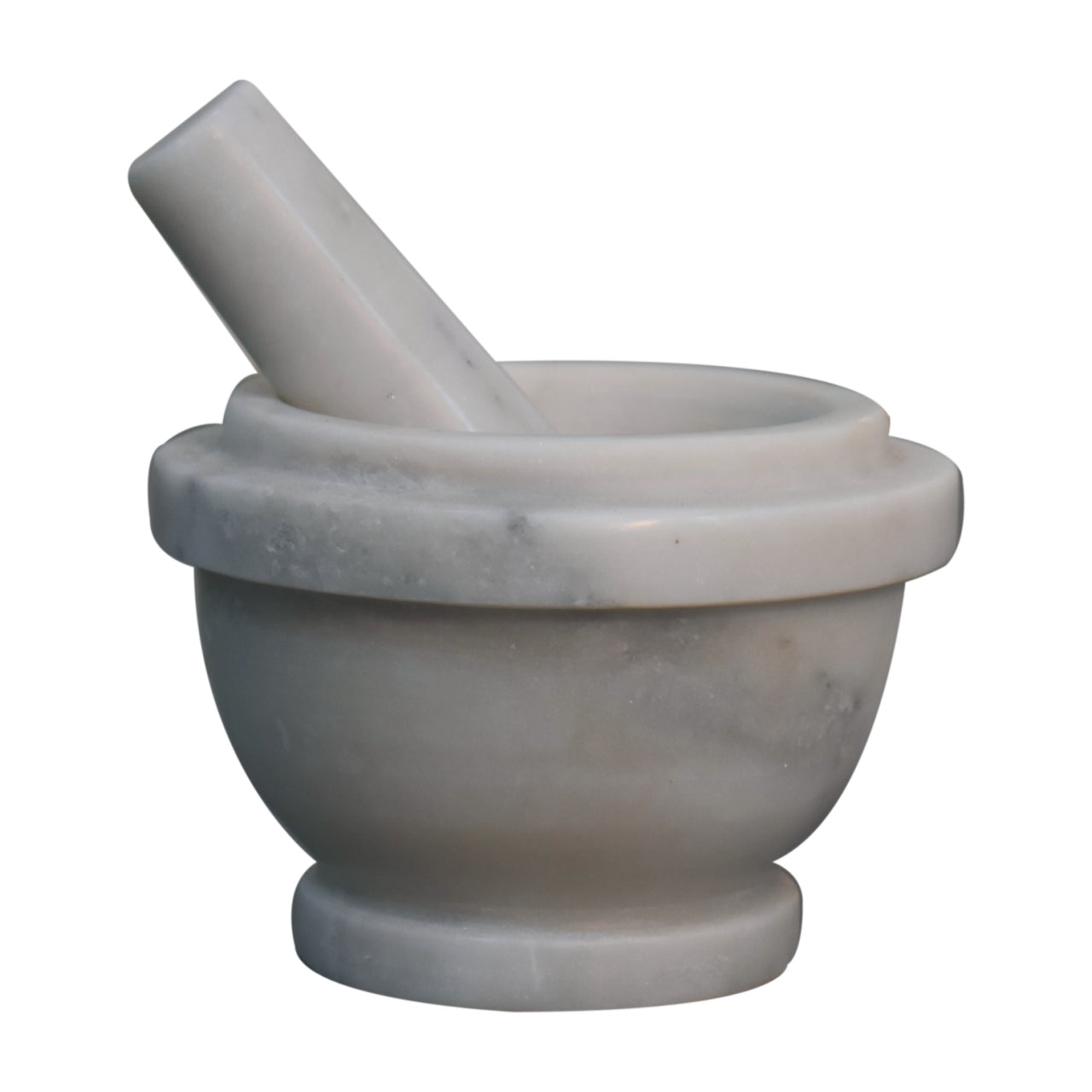 View White Marble Pestle Mortar Set information