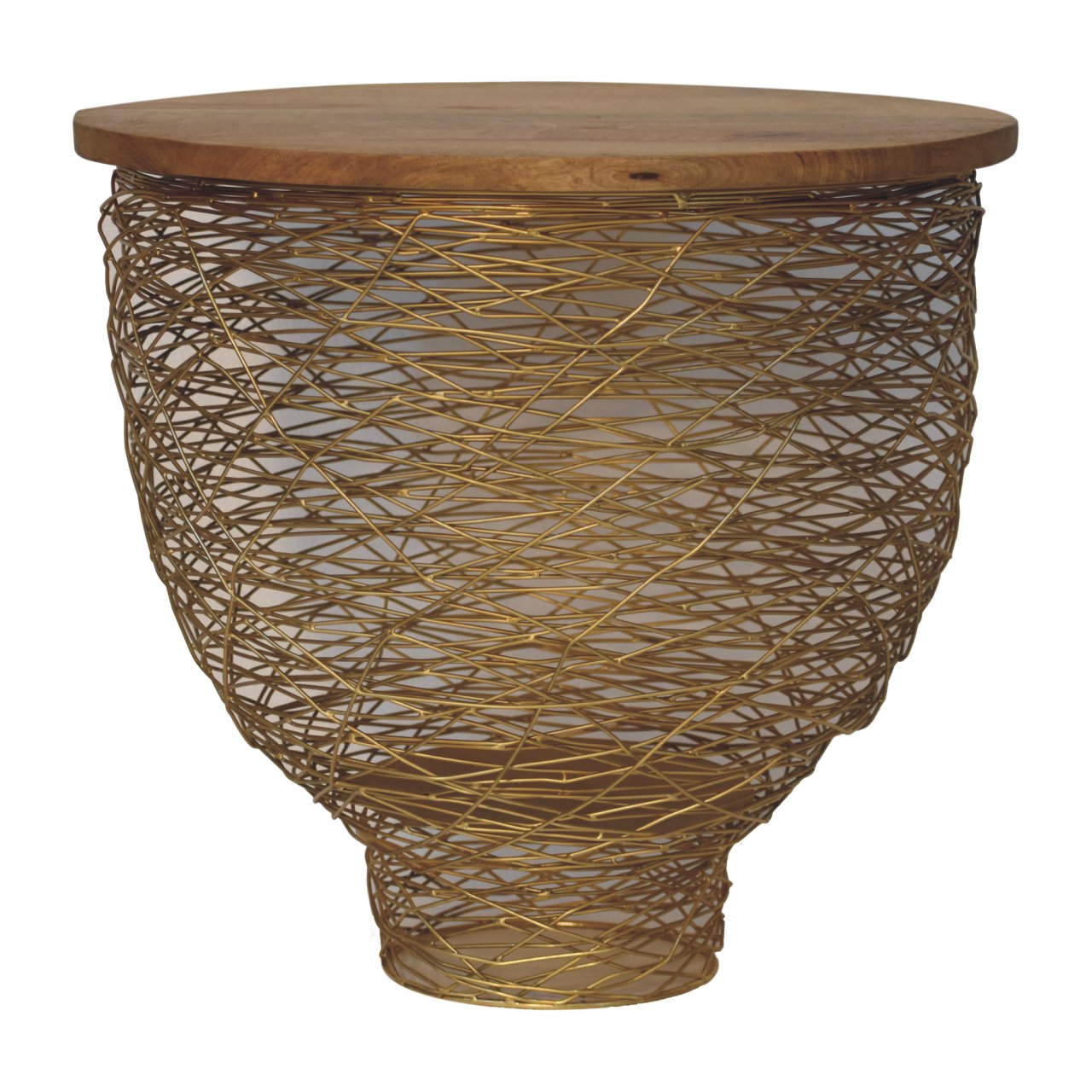 View Netted Metal Side Table information