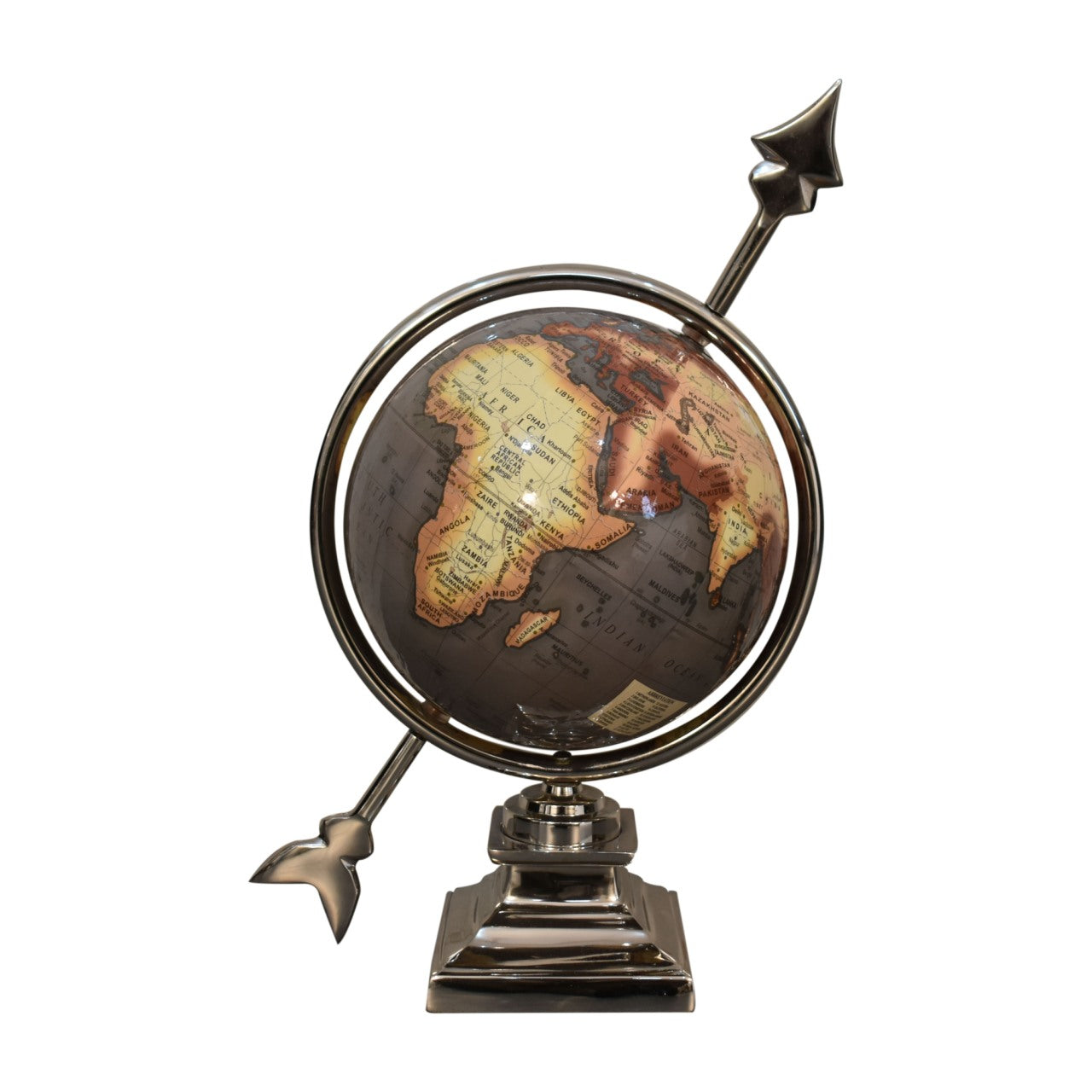 View Grey Cupid Globe information