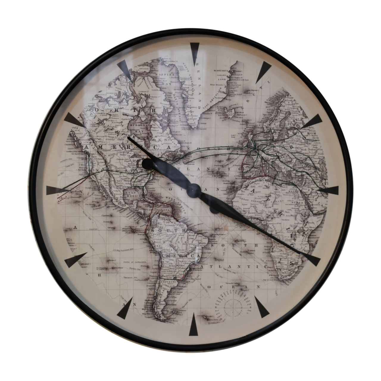 View Atlas Style Wall Clock information