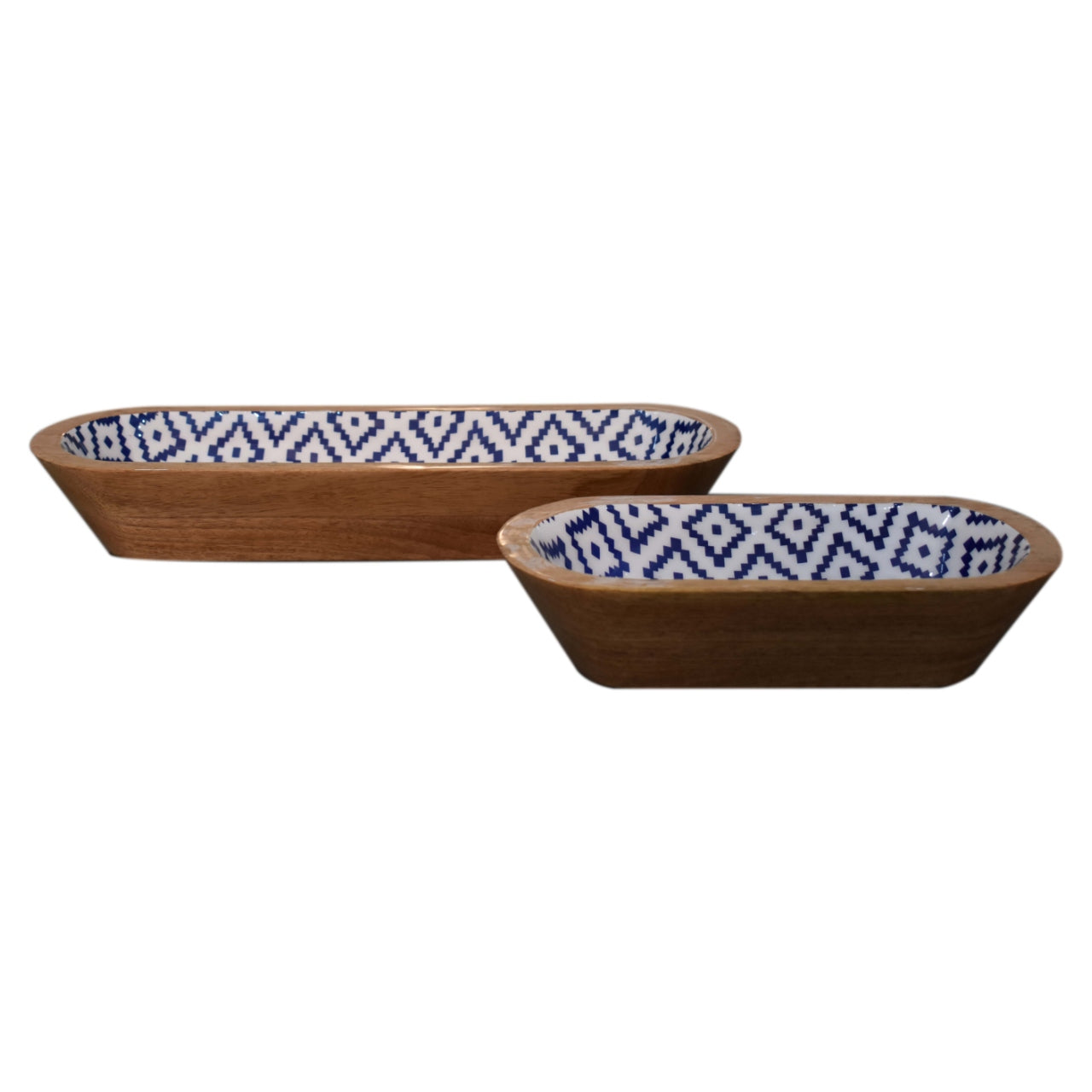 View Aztec Oblong Bowl Set of 2 information