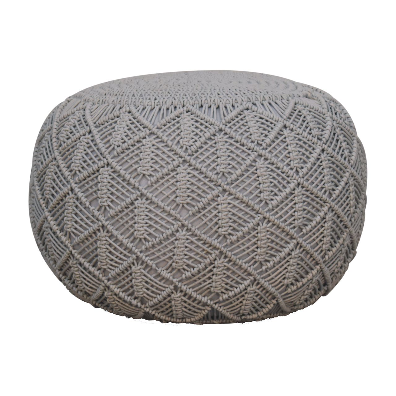 View Ansley Grey Pouffe information