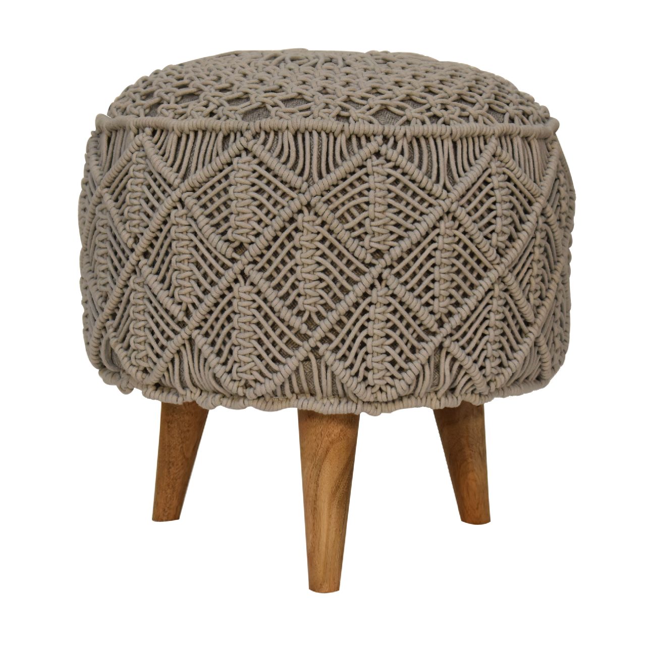 View Crotchet Grey Footstool information