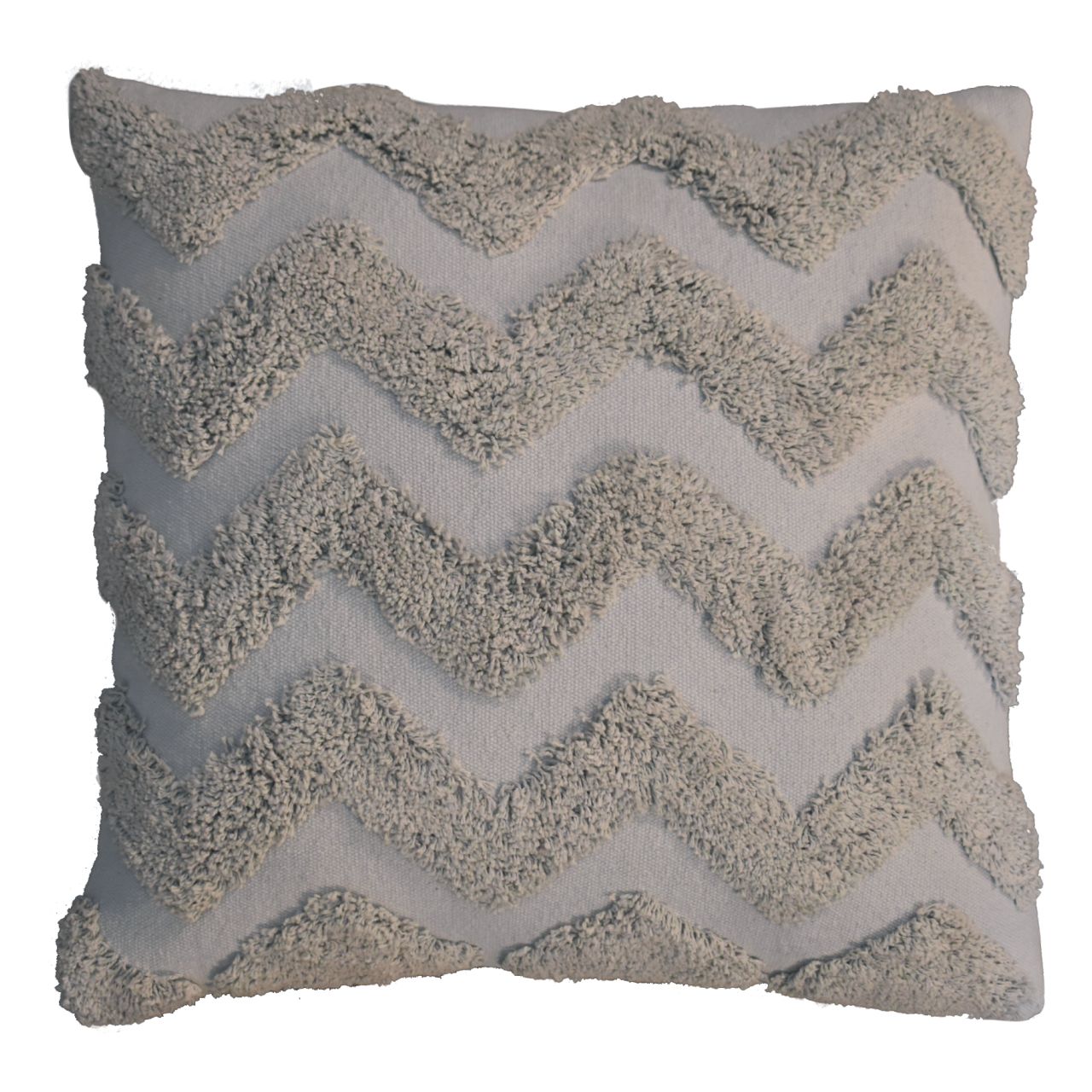 View Grey Zigzag Cushion Set of 2 information