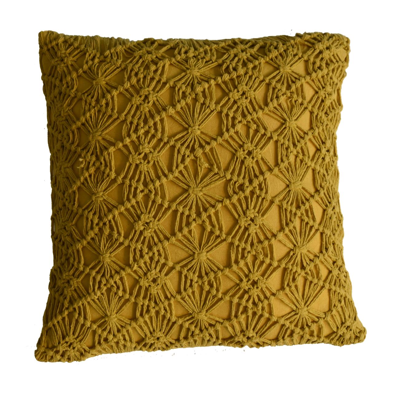 View Mustard Maura Cushion Set of 2 information