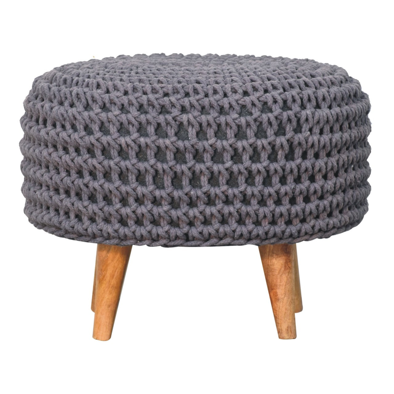 View Keeva Grey Oblong Footstool information