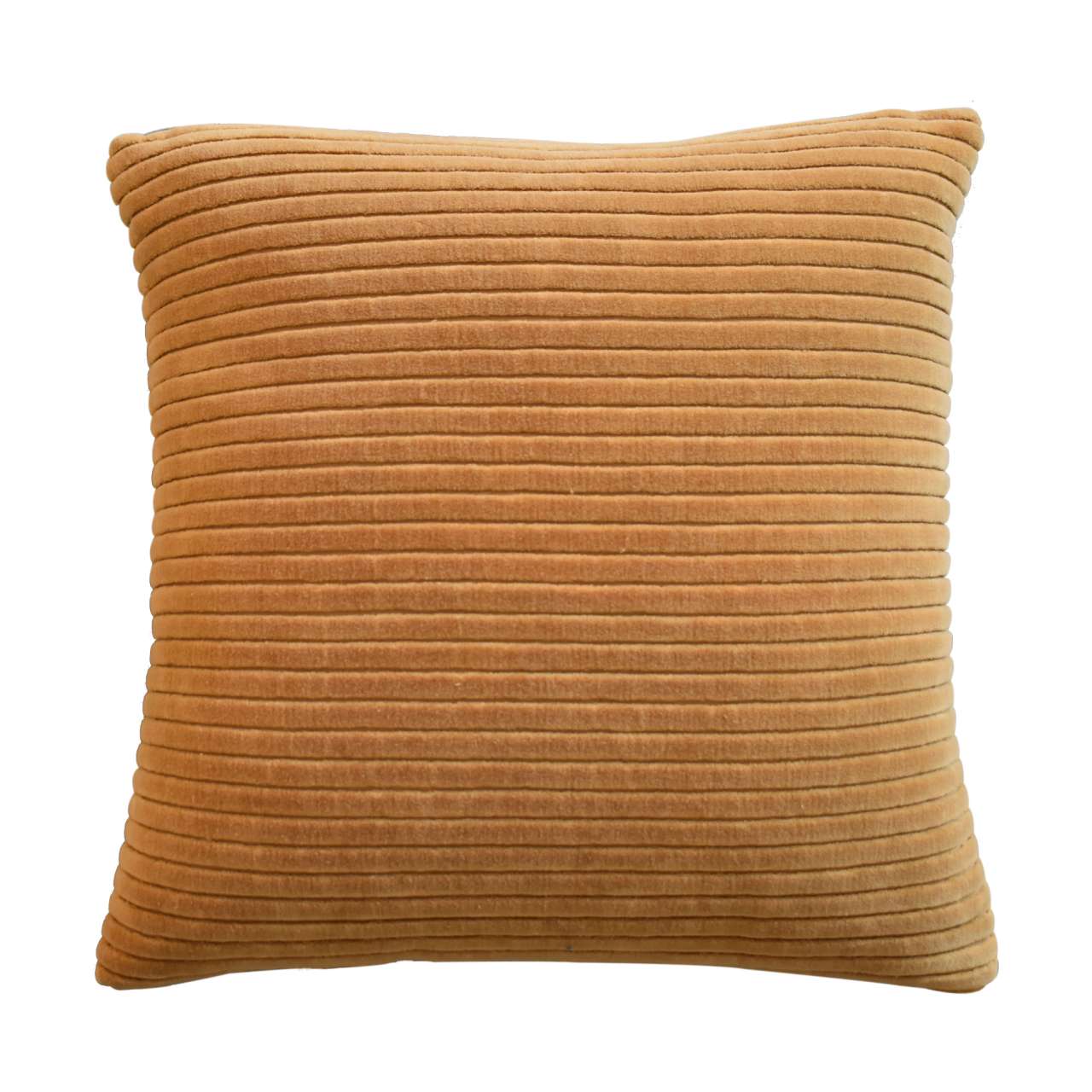 View Ribbed Mustard Cushion Set of 2 information