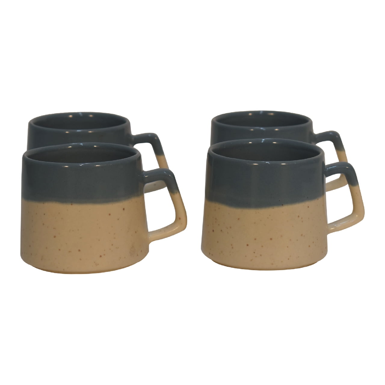 View Half Dip Grey Mug Set of 4 information