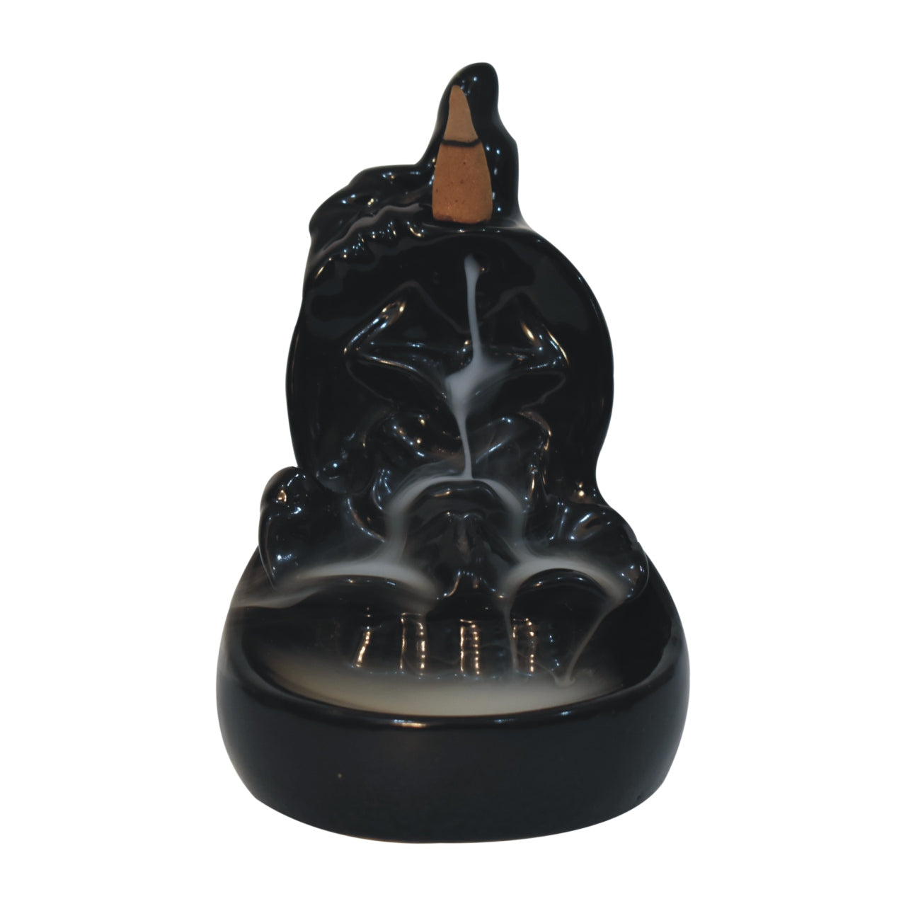 View Temple Back Flow Burner Fountain Set Cone Fragrances Rose Lavender Jasmine Tuberose Incense Fragrances Amber Lavender Oudh Woods information