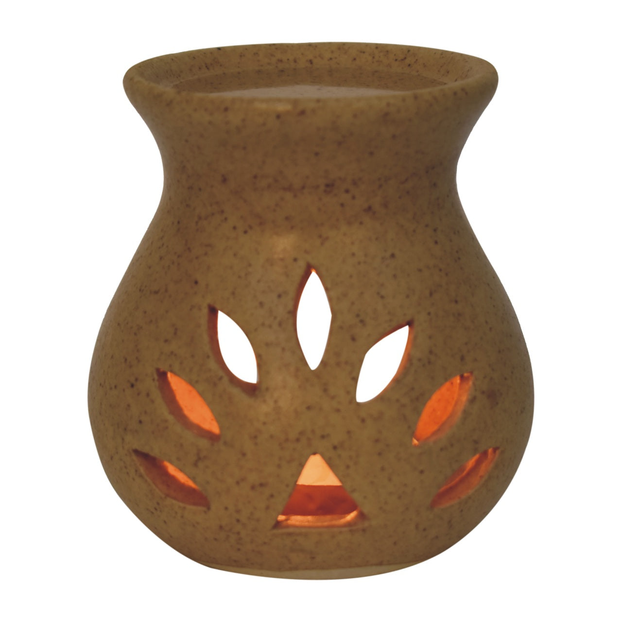 View Beige Cutout Oil Burner Set Jasmine Cinammon Citronella information