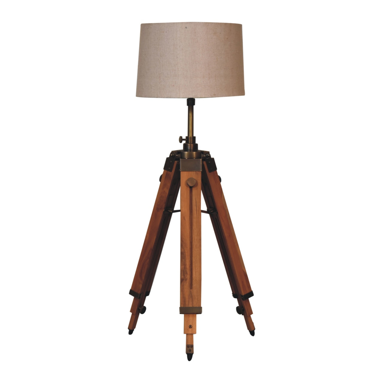 View Wooden Tripod Lamp information