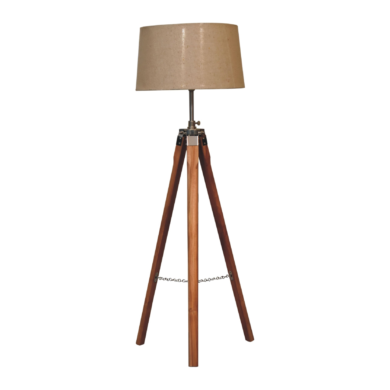 View Fixed Chrome Tripod Floor Lamp information