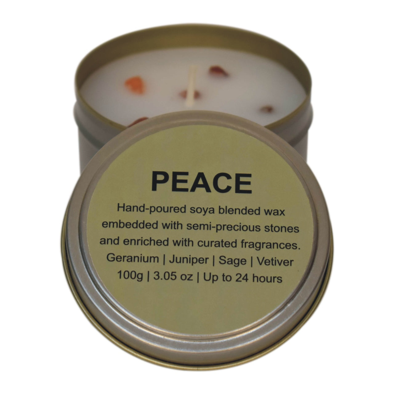 View Candle Stone Jar Set of 3 Home Peace Relax information