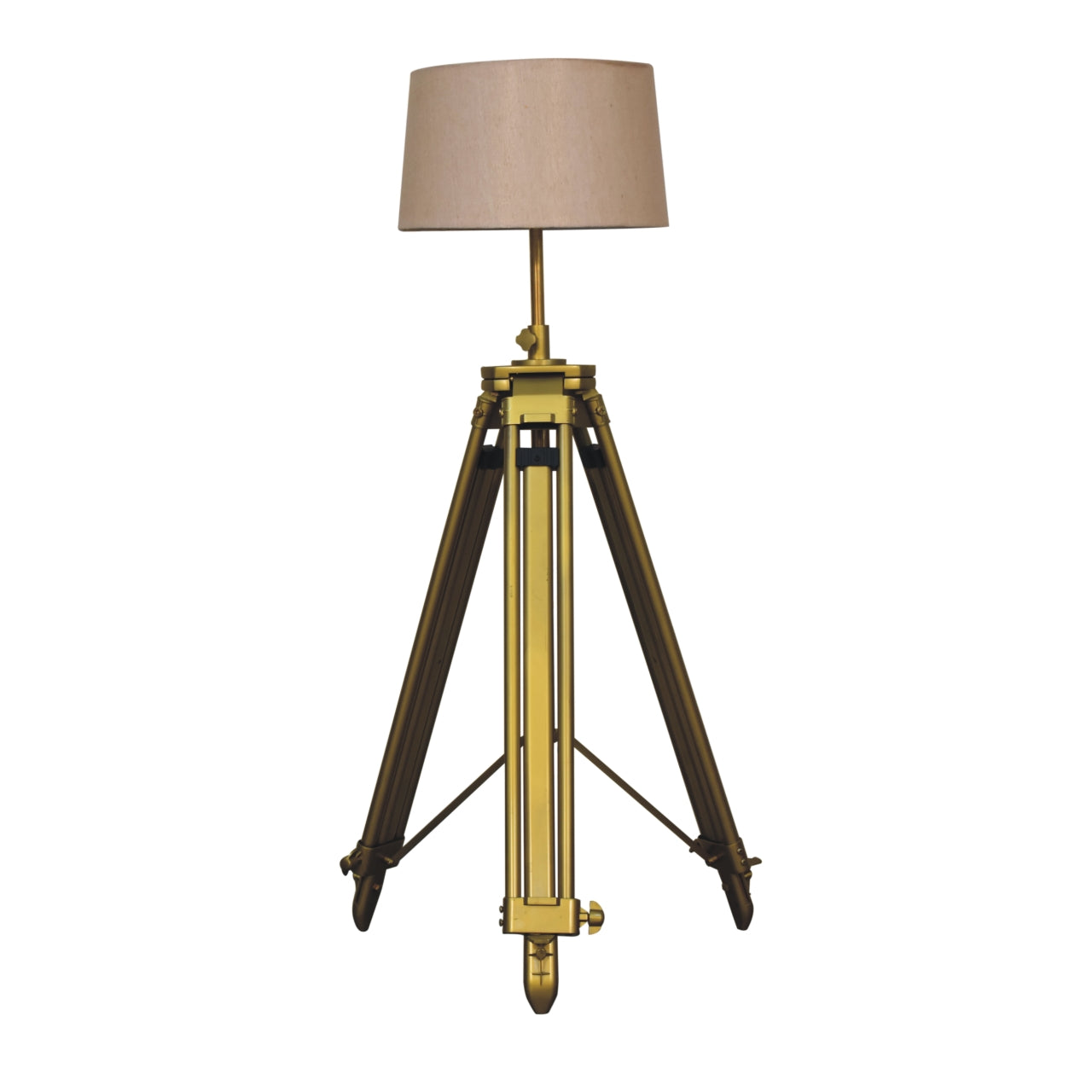 View Brass Plated Floor Lamp information