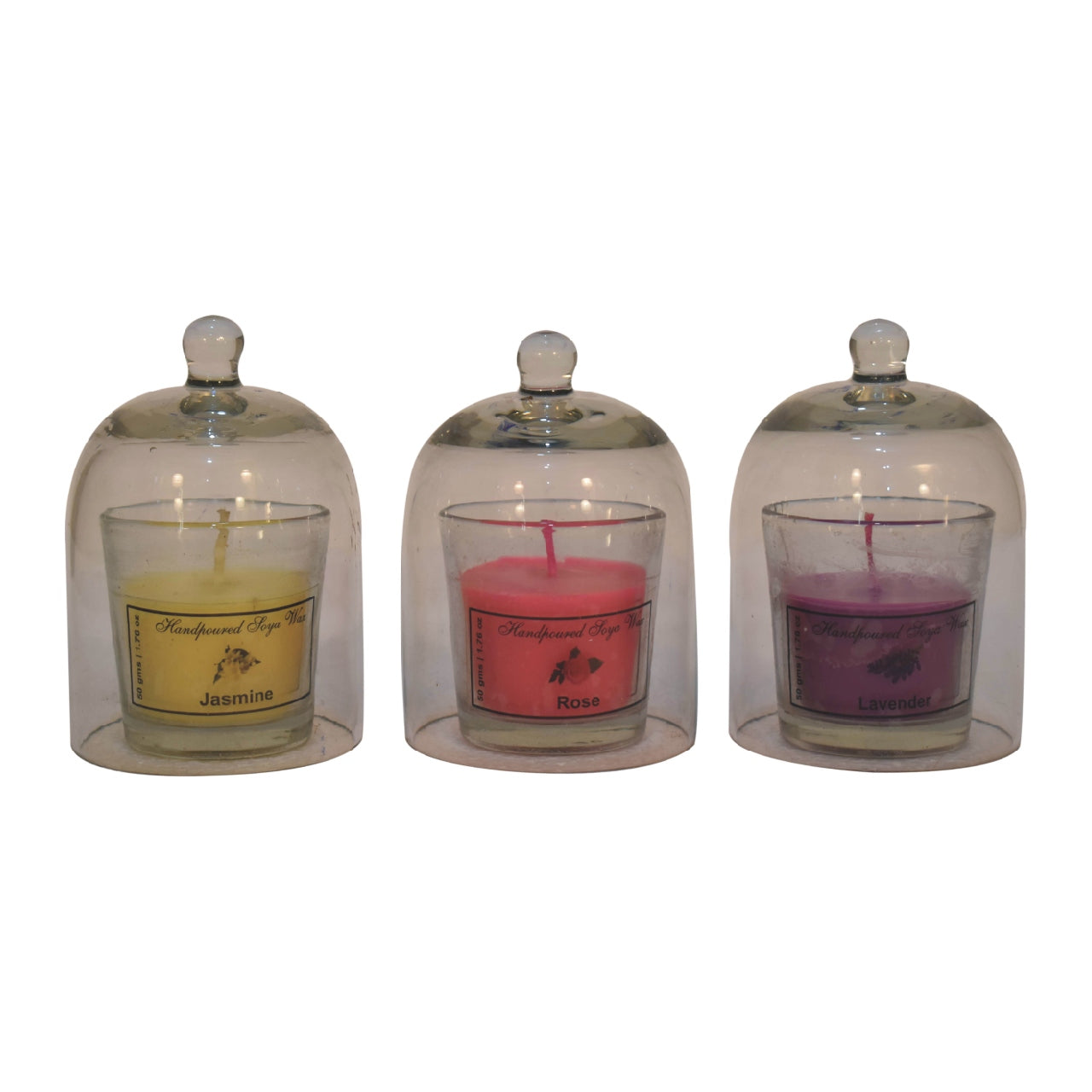 View Round Candle Set of 3 Rose Jasmine Lavender information