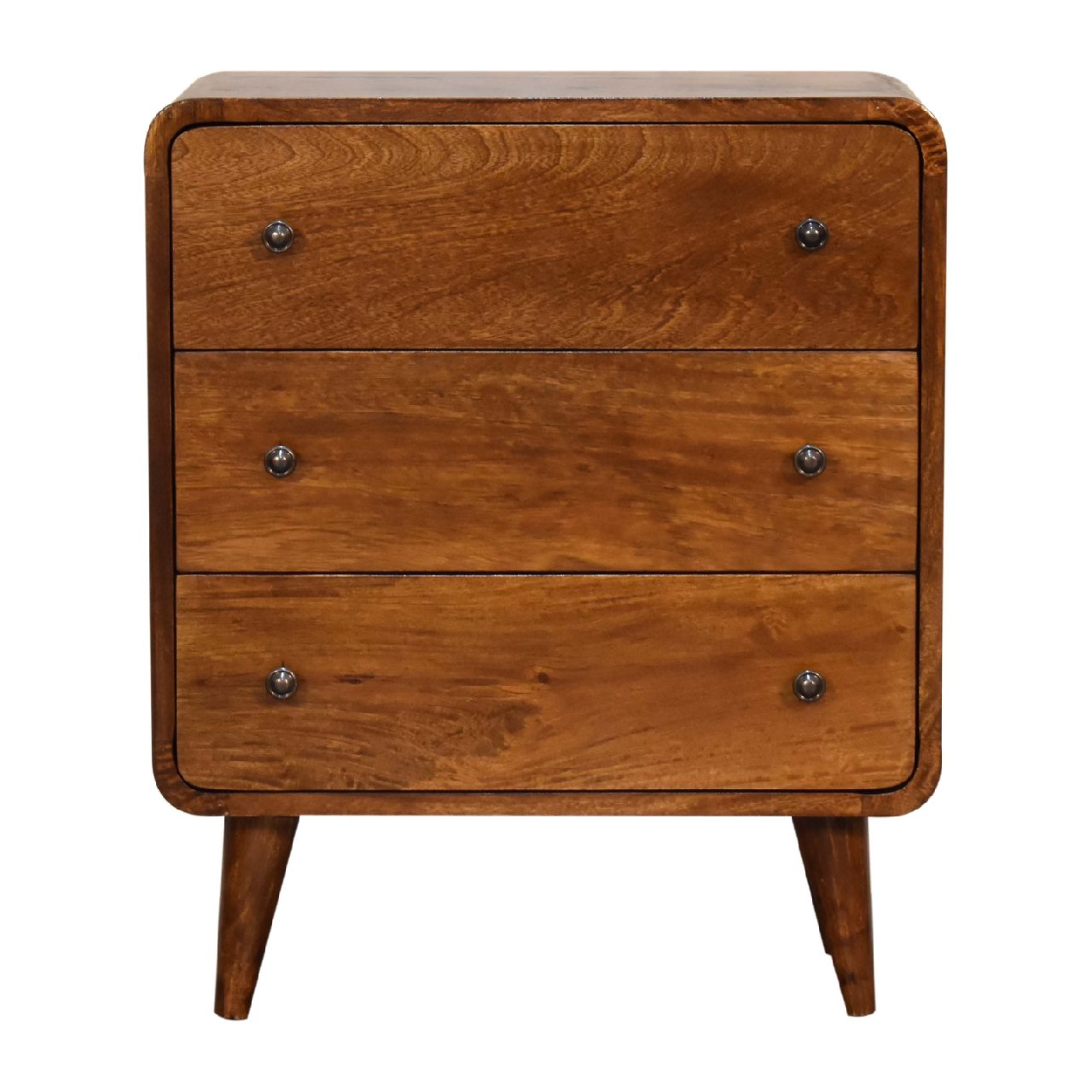 View Mini Curved Chestnut Chest information