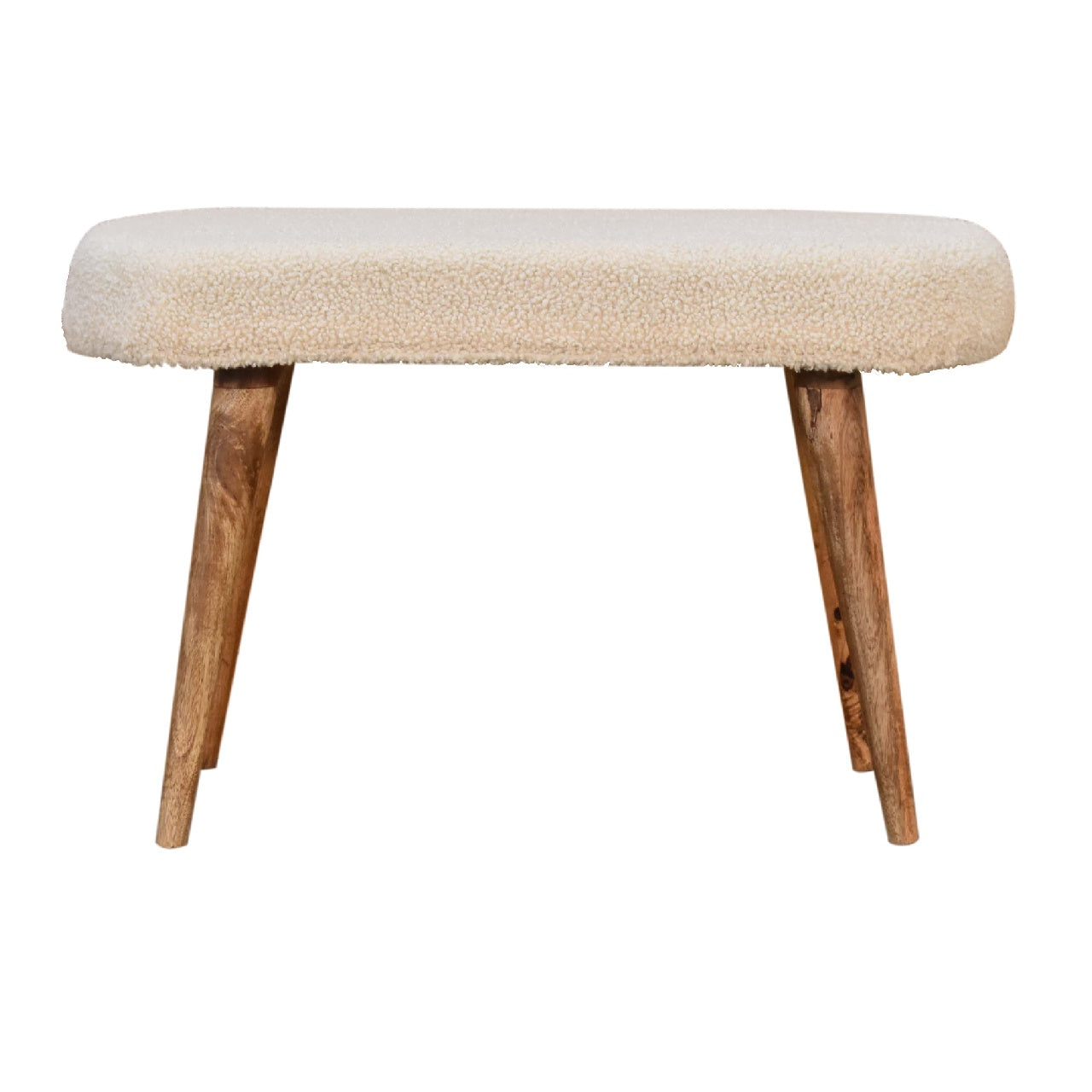 View Cream Boucle Nordic Bench information