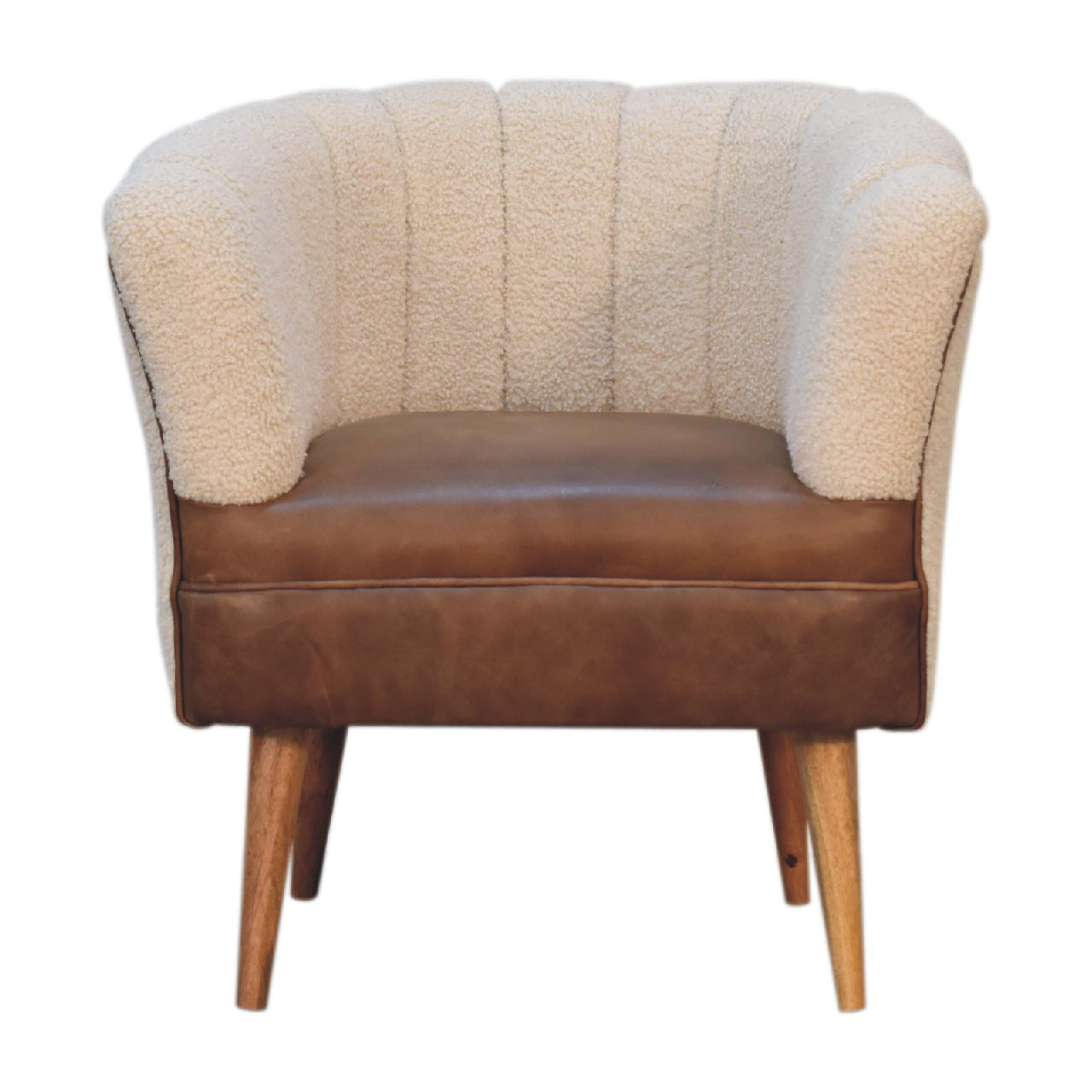 View Boucle Cream Buffalo Armchair information