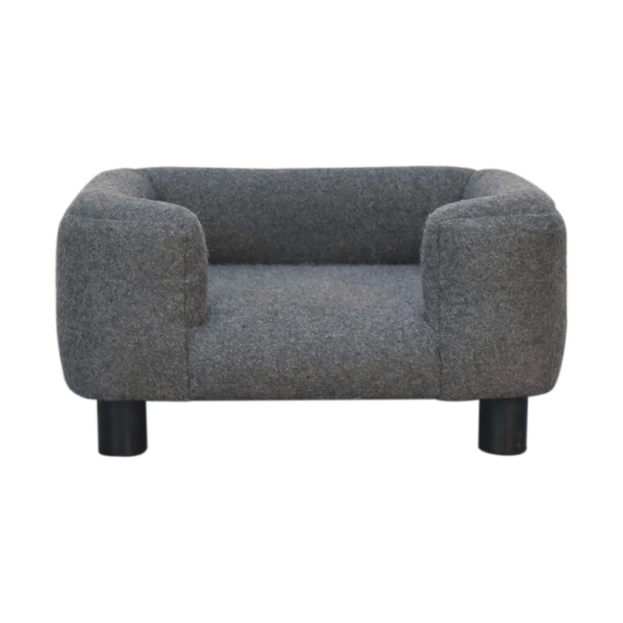 View Mini Battleship Tweed Pet Sofa Bed information