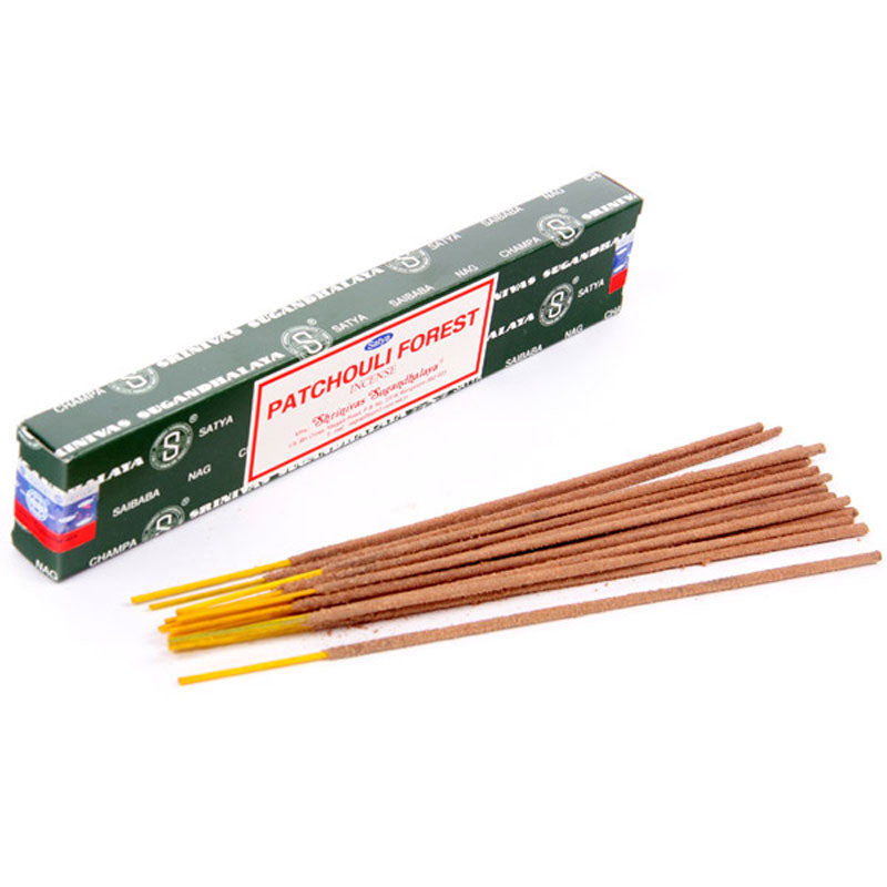 View 12x Satya Nag Champa Incense Sticks Patchouli information