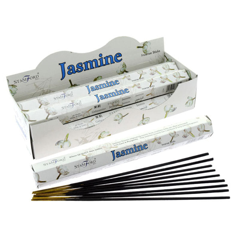 View 6x Stamford Hex Incense Sticks Jasmine information