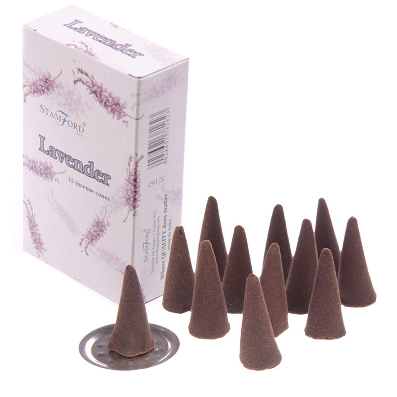 View Stamford Hex Incense Cones Lavender information