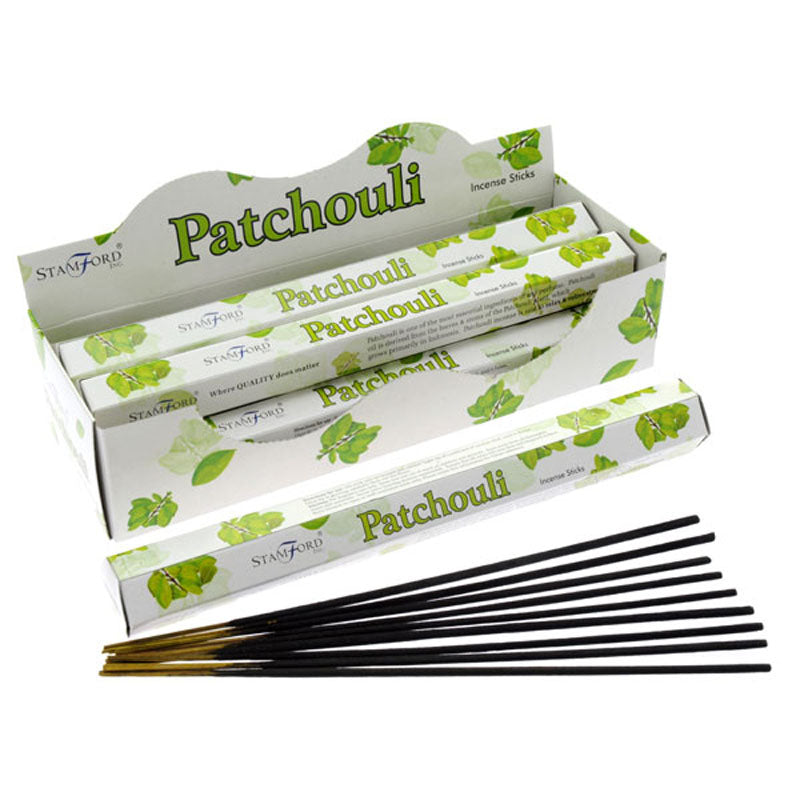 View Stamford Hex Incense Sticks Patchouli information