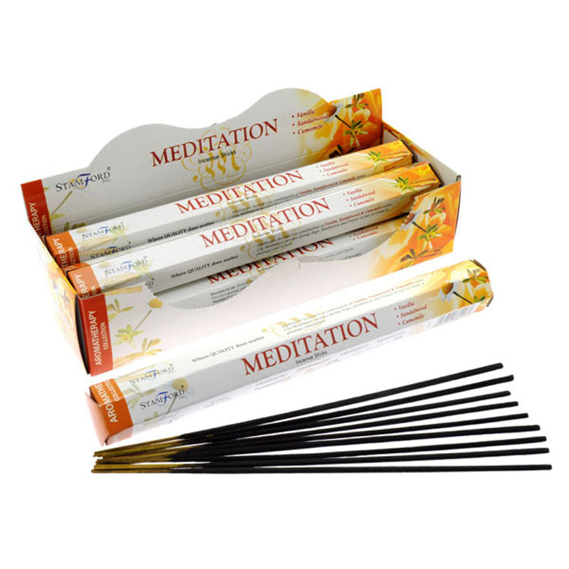 View 6x Stamford Hex Incense Sticks Meditation information