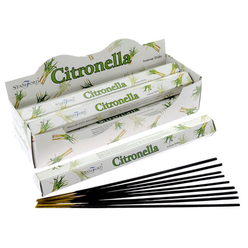 View 6x Stamford Hex Incense Sticks Citronella information