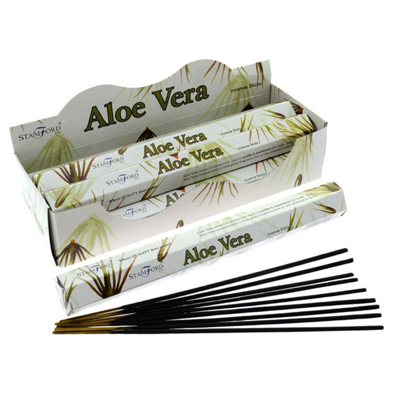 View 6x Stamford Hex Incense Sticks Aloe Vera information