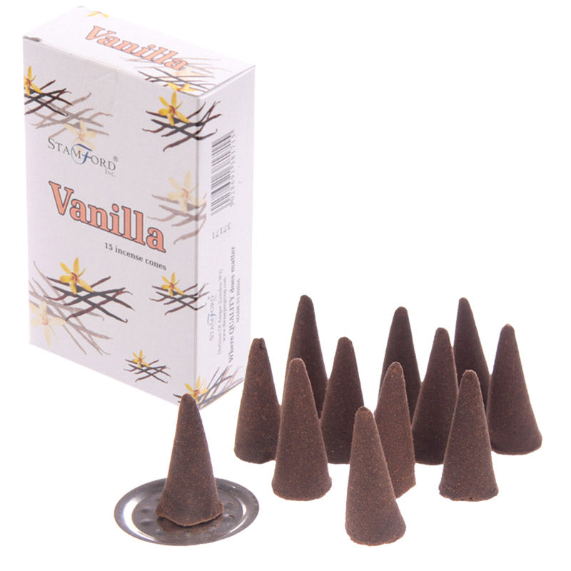 View Stamford Hex Incense Cones Vanilla information