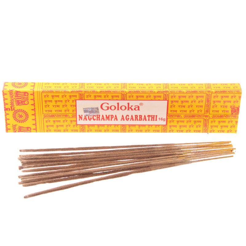 View 12x Agarbathi Nag Champa Golaka Incense Sticks information
