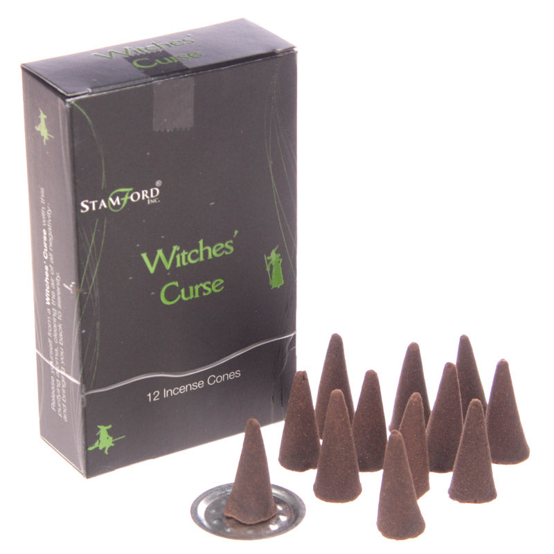View Stamford Black Incense Cones Witches Curse information