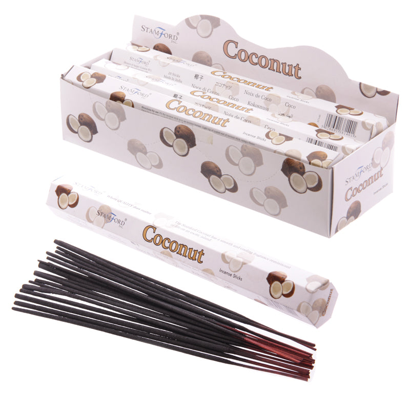 View Stamford Hex Incense Sticks Coconut information