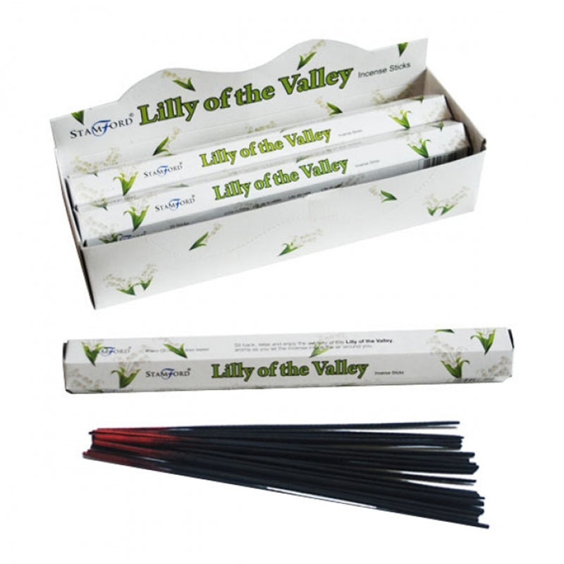 View Lily of the Valley Stamford Hex Incense Sticks information