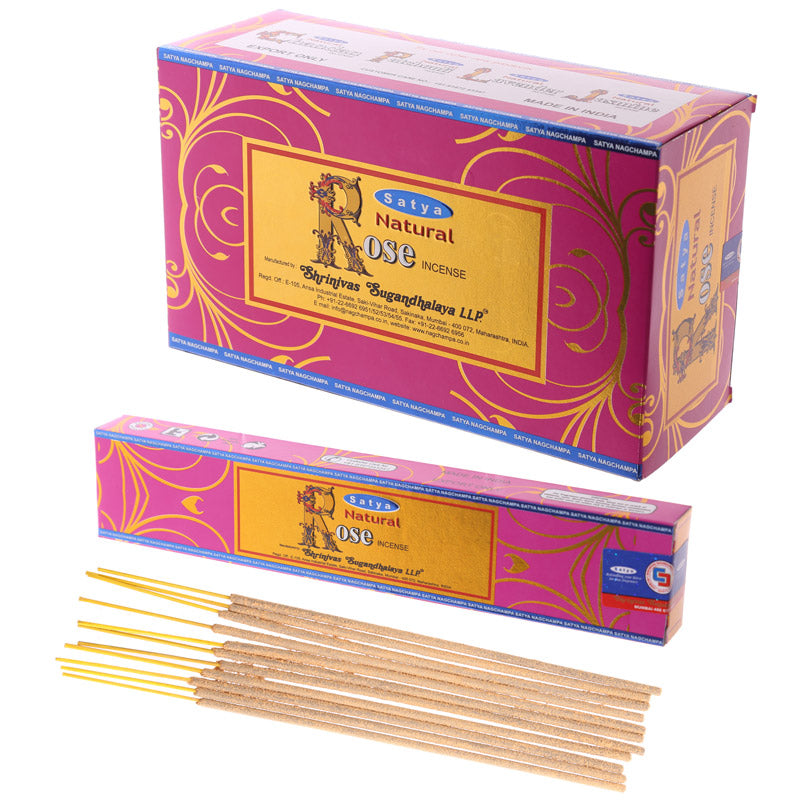 View Satya Incense Sticks Rose information