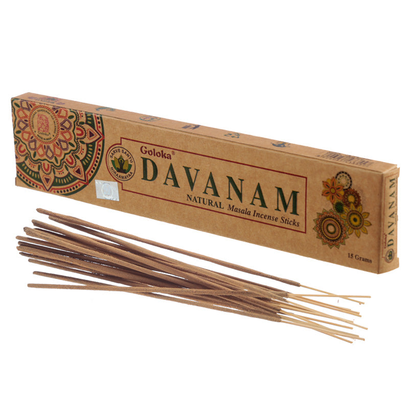 View 6x Goloka Incense Sticks Davanam information