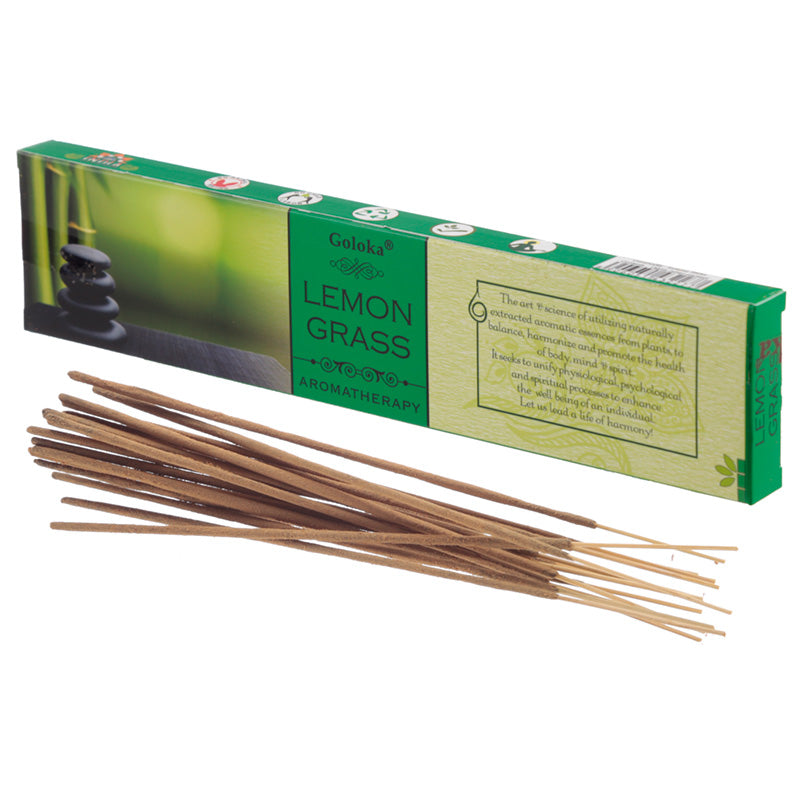 View Goloka Incense Sticks Lemongrass information