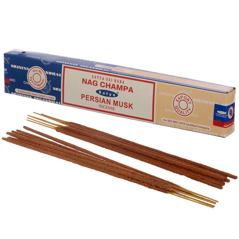 View Satya Incense Sticks Nag Champa Persian Musk information