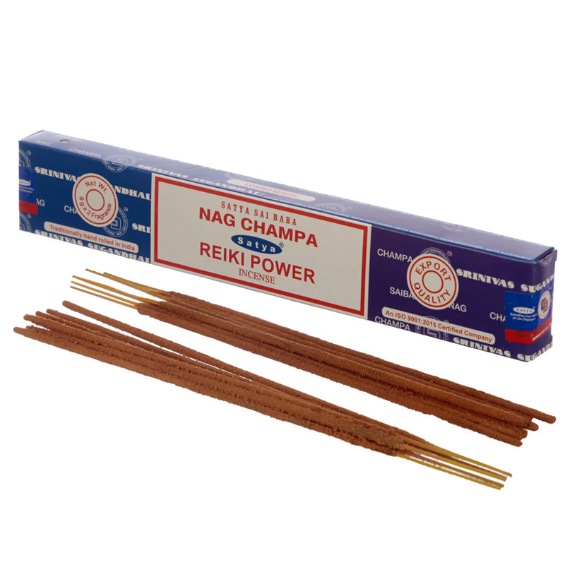 View Satya Incense Sticks Nag Champa Reiki Power information