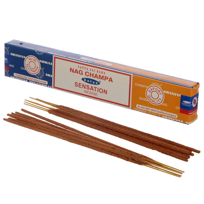 View 12x Satya Incense Sticks Nag Champa Sensation information