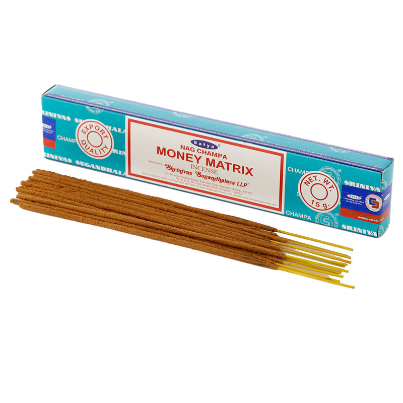 View 12x Nag Champa Sayta VFM Money Matrix Incense Sticks information