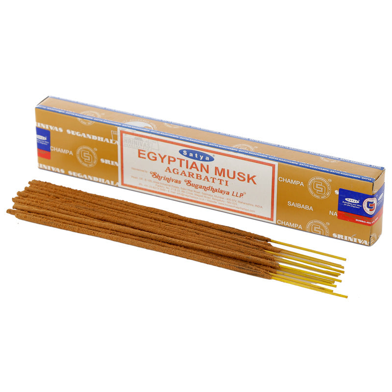 View 12x Nag Champa Sayta VFM Egyptian Musk Incense Sticks information