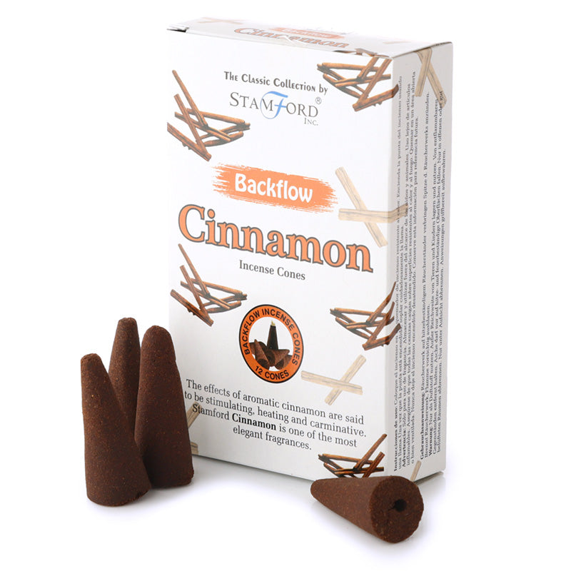 View Stamford Backflow Incense Cones Cinnamon information