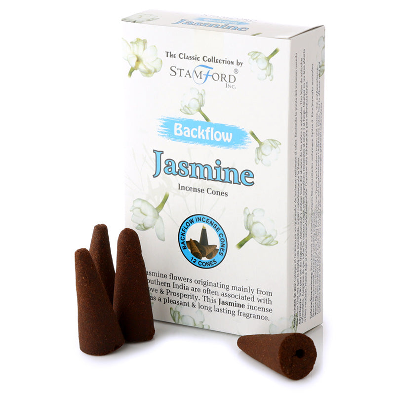 View 12x Stamford Backflow Incense Cones Jasmine information