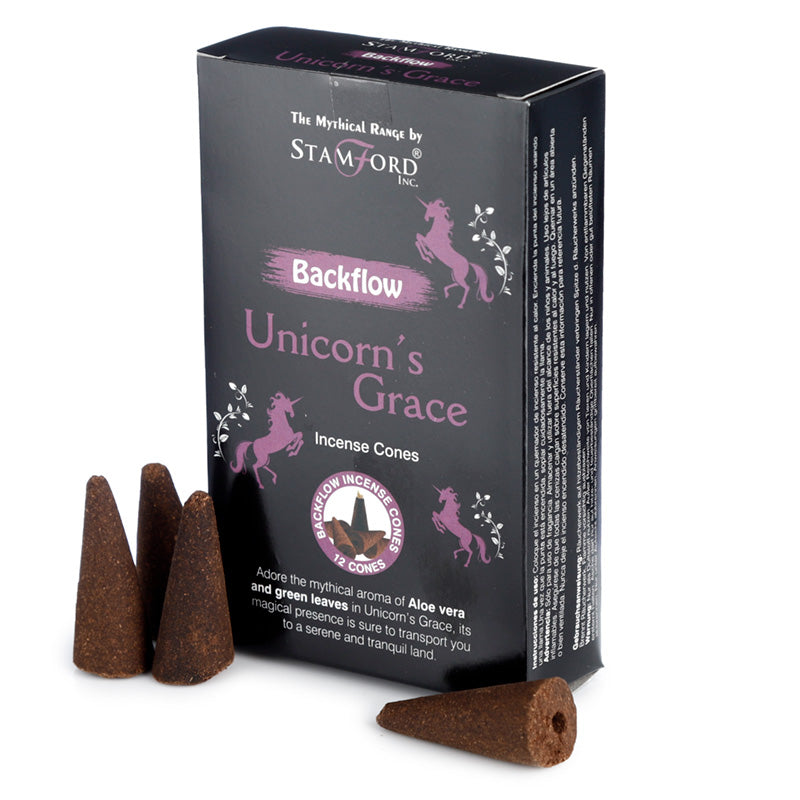 View 12x Stamford Backflow Incense Cones Unicorns Grace information