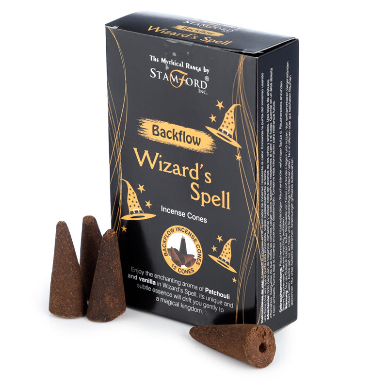 View 12x Stamford Backflow Incense Cones Wizards Spell information