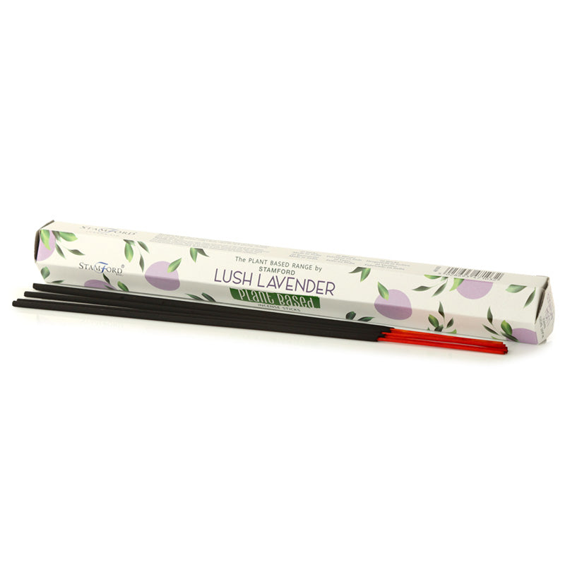 View Premium Plant Based Stamford Hex Incense Sticks Lush Lavender information