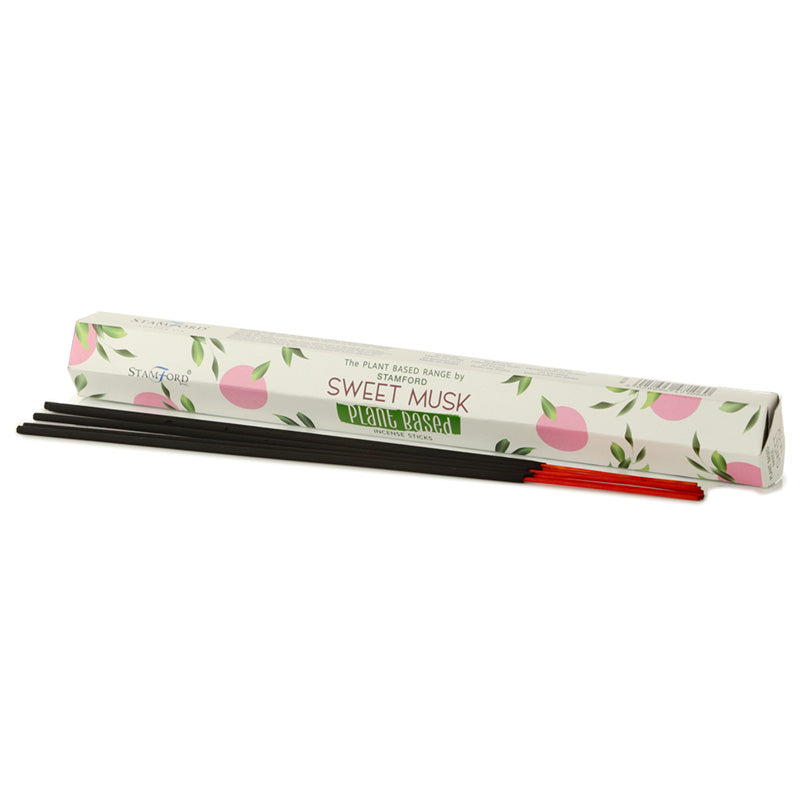 View Premium Plant Based Stamford Hex Incense Sticks Sweet Musk information